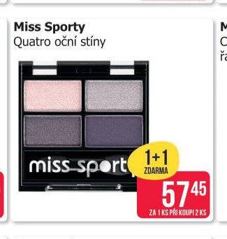 Miss Sporty Quatro oční stíny