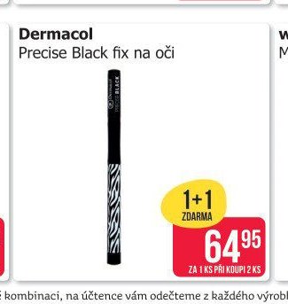 Dermacol Precise Black fix na oči