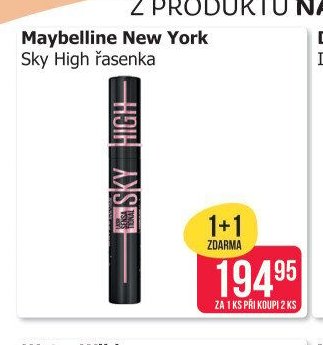 Maybelline New York Sky High řasenka
