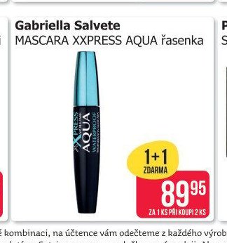 Gabriella Salvete MASCARA XXPRESS AQUA řasenka