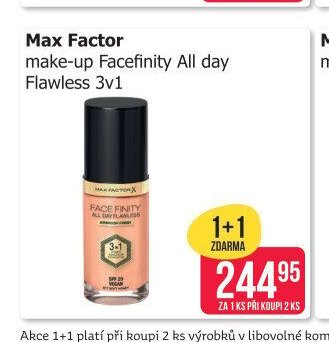 Max Factor make-up Facefinity All day Flawless 3v1