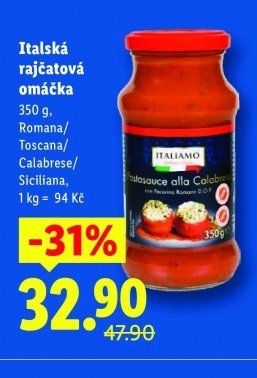 Italská rajčatová omáčka