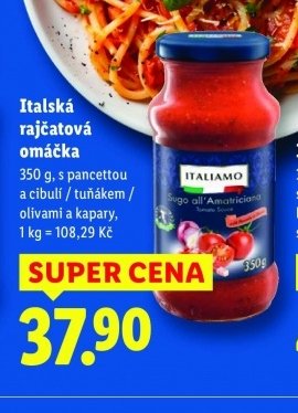 Italská rajčatová omáčka