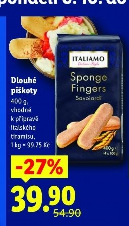 Dlouhé piškoty