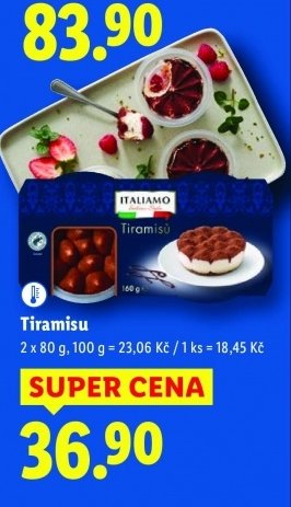 Tiramisu (2 x 80 g)