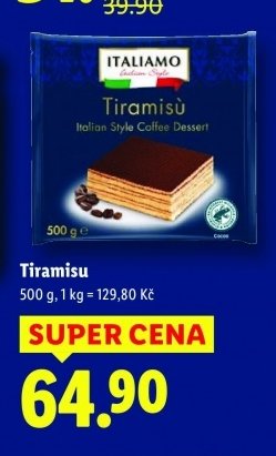 Tiramisu (500 g)