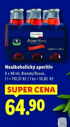 Nealkoholický aperitiv