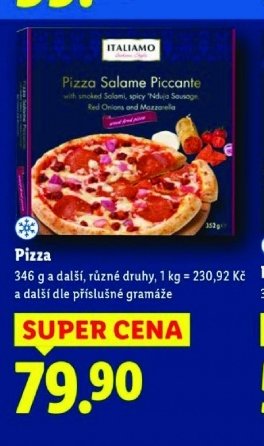 Pizza Salame Piccante