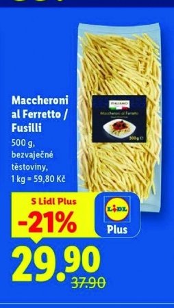 Maccheroni al Ferretto / Fusilli