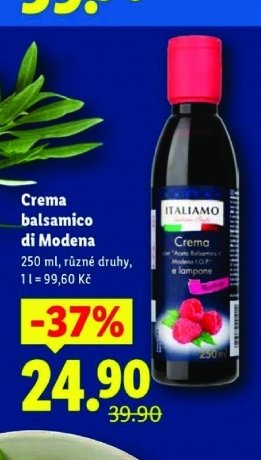 Crema balsamico di Modena - Lidl akcniletaky.com