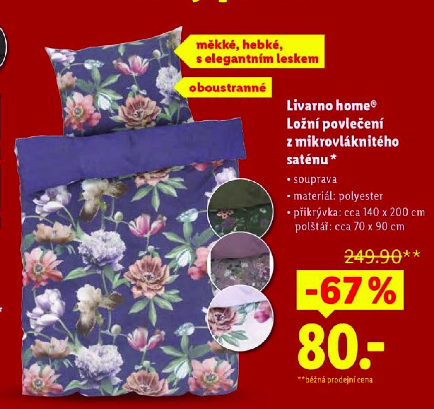 Livarno home Ložní povlečení z mikrovláknitého saténu - Lidl akcniletaky.com