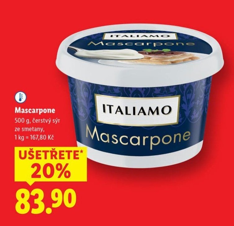 Italiamo Mascarpone 500 g - Lidl akcniletaky.com