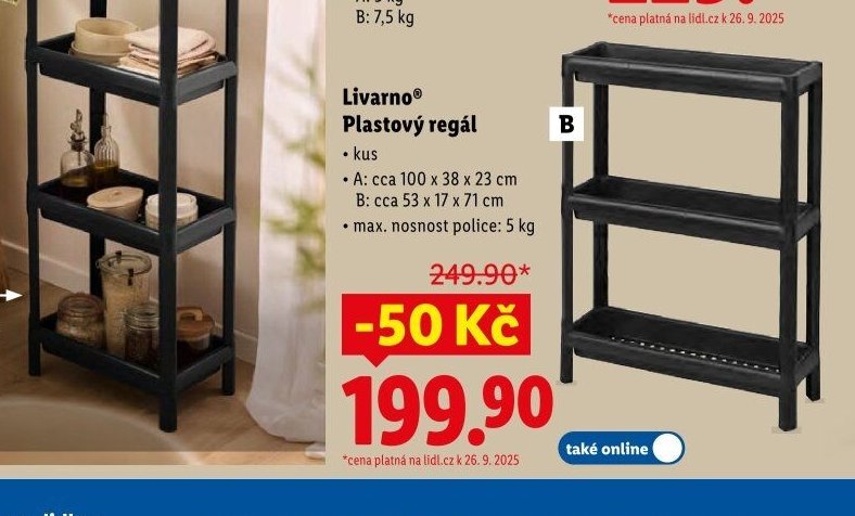 Livarno Plastový regál