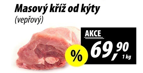Masový kříž od kýty vepřový