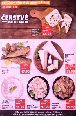 akční leták Kaufland 8.10.2025-14.10.2025
