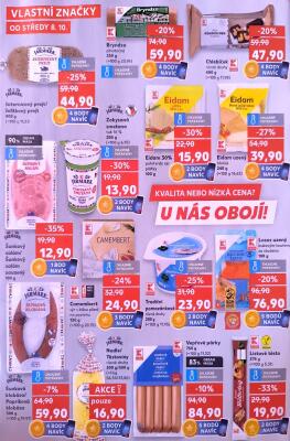 akční leták Kaufland 8.10.2025-14.10.2025