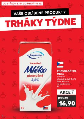 akční leták Kaufland 8.10.2025-14.10.2025