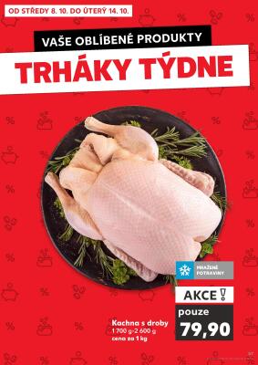 akční leták Kaufland 8.10.2025-14.10.2025