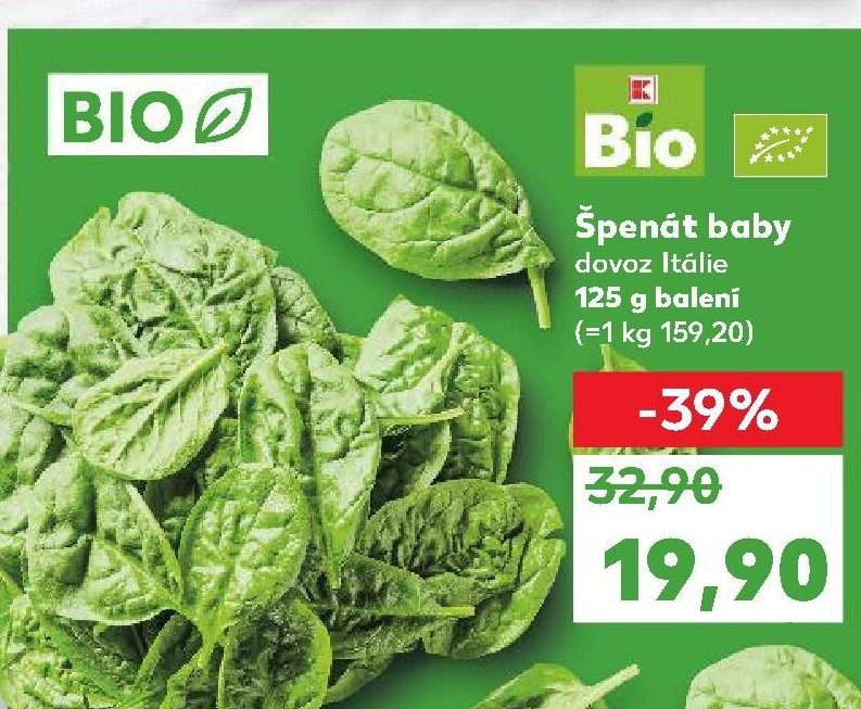 Špenát baby