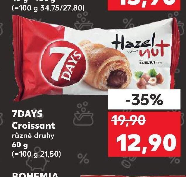 7DAYS Croissant různé druhy