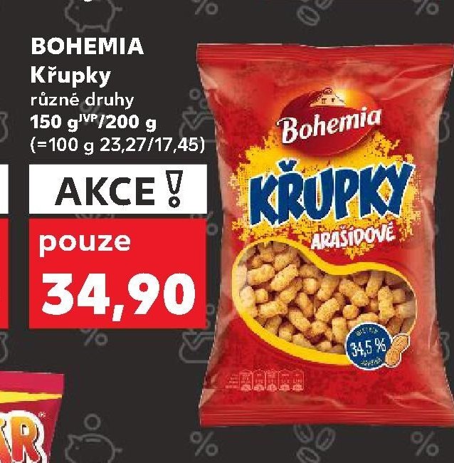 BOHEMIA Křupky různé druhy