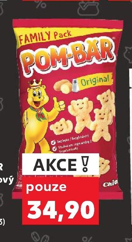 POM-BÄR Bramborový snack různé druhy