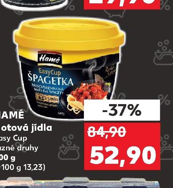 HAMÉ Hotová jídla Easy Cup 400 g