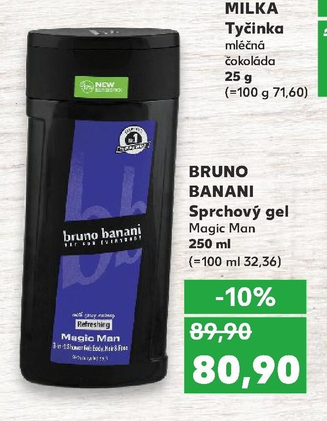 BRUNO BANANI Sprchový gel Magic Man