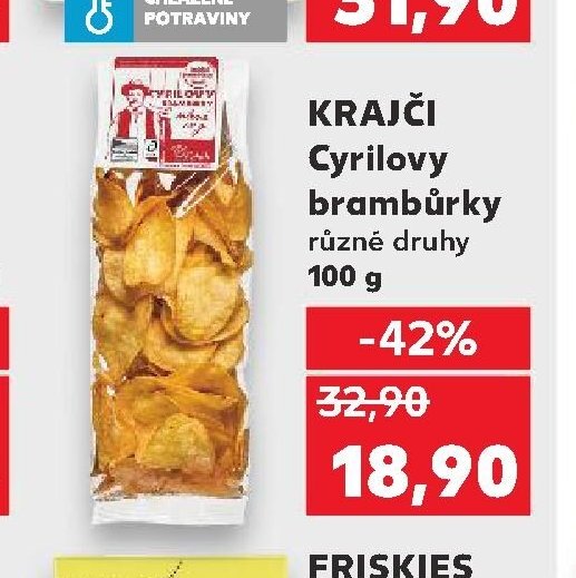 KRAJČI Cyrilovy brambůrky - Kaufland akcniletaky.com