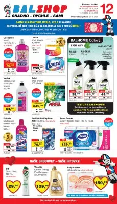 akční leták Barvy a laky drogerie 4.10.2025-24.10.2025