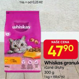 Granule pro kočky Whiskas