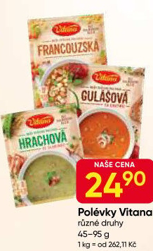 Instantní polévky Vitana