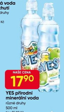 Ochucená voda dětská YESs