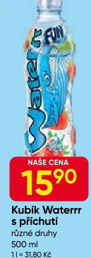 Ochucená voda Waterrr Kubík