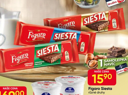 Oplatky Siesta Figaro