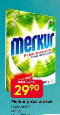 Prací prášek Merkur