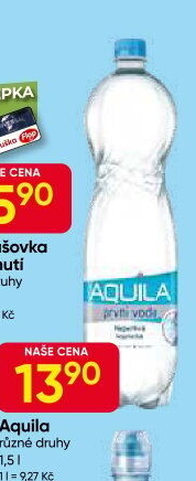 Přírodní voda Aquila