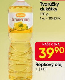 Řepkový olej Apetol