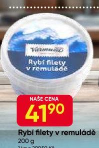 Rybí filety v remuládě Varmuža