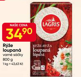 Rýže loupaná Lagris