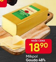 Sýr Gouda 48% Zlatý sýr Milkpol