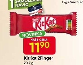 Tyčinka Finger Kit Kat Nestlé