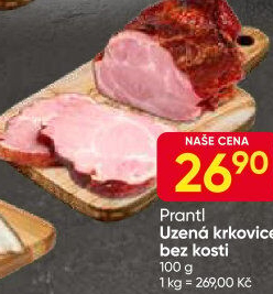 Uzená krkovice bez kosti Prantl