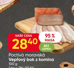 Vepřový bok z komína Poctivá Moravská
