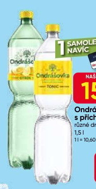 Voda ochucená Ondrášovka