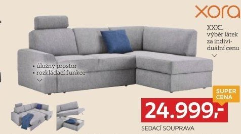 Sedací souprava (šedá, vpravo)