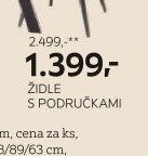Židle s područkami
