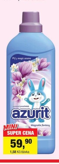 Azurit aviváž, 38 praní, 836 ml