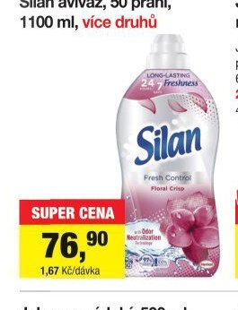 Silan aviváž, 50 praní, 1100 ml - Šlak drogerie akcniletaky.com
