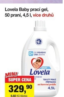 Prací gel Lovela Baby